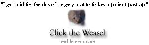 Click the weasel and learn more.